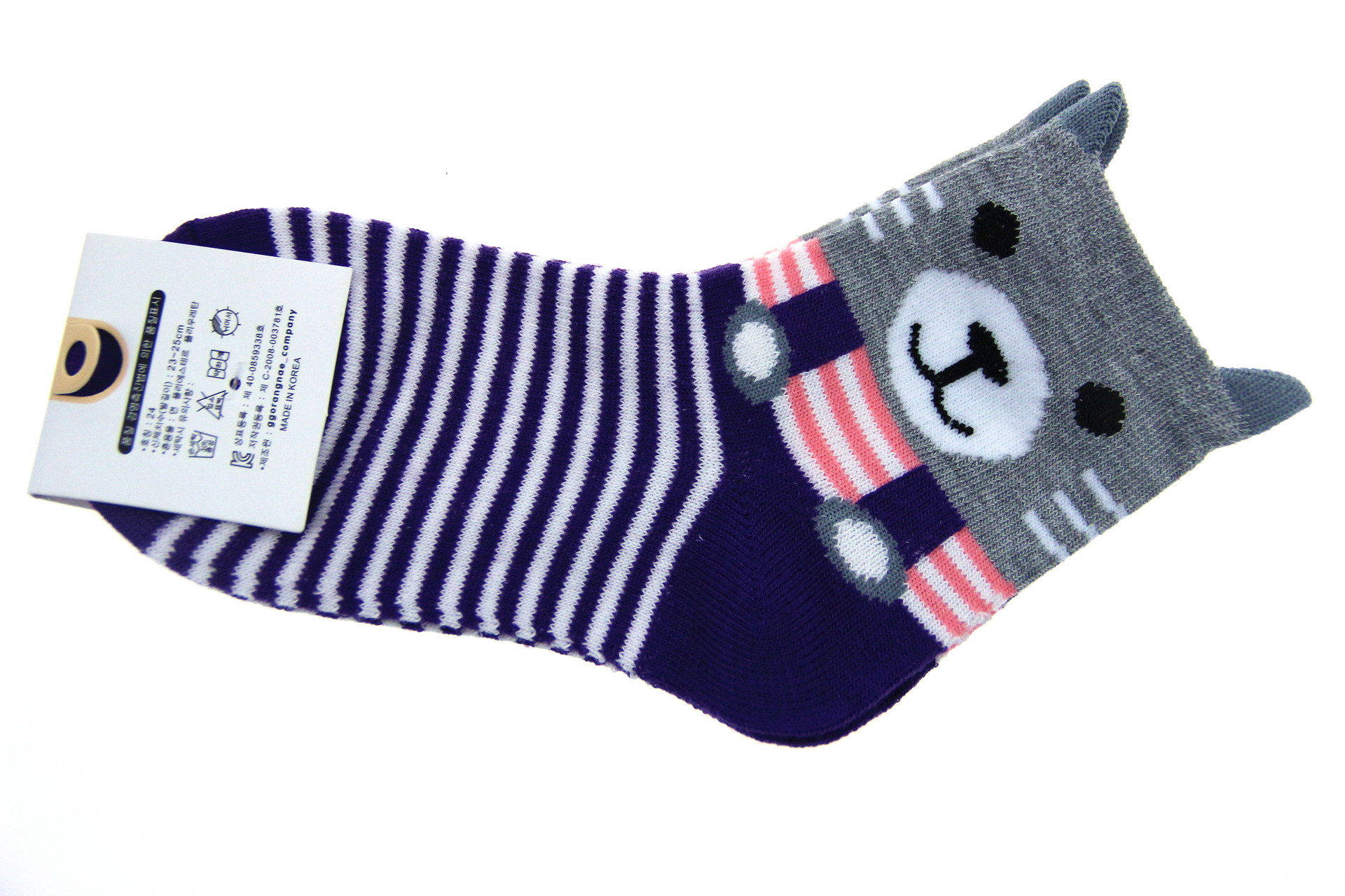 秋冬新品卡通立體長襪 舒適可愛，兒童襪子的首選